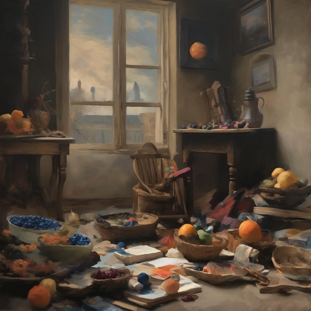 Το στυλ και οι τεχνικές του καλλιτέχνη